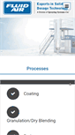 Mobile Screenshot of fluidairinc.com
